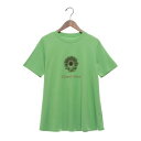 ブローディア BRODIAEA PREMIUMスムース 半袖プリントTシャツ (グリーン)