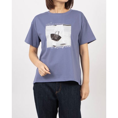 ブローディア BRODIAEA ハイブリットコットン フォトプリントTシャツ (ロイヤルブルー) ブローディア BRODIAEA ハイブリットコットン フォトプリントTシャツ (ロイヤルブルー)
