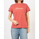 ブローディア BRODIAEA PREMIUMスムースロゴ刺繍Tシャツ (レッド)