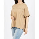 ブローディア BRODIAEA PREMIUMスムース 半袖ロゴTシャツ (キャメル)