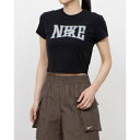 ナイキ NIKE レディース 半袖Tシャツ ナイキ ウィメンズ NSW スリム クロップ ストリート S/S Tシャツ HQ1710010 (BLACK)
