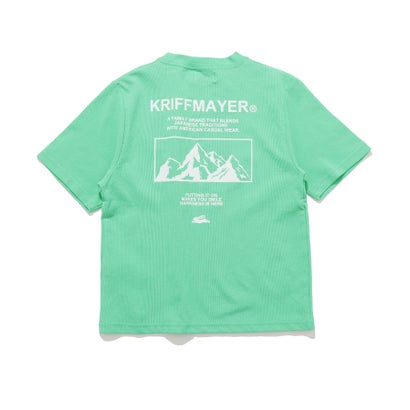 クリフ メイヤー KRIFF MAYER 涼タッチシャリT（山） （MINT-GREEN）