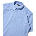 テットオム TETE HOMME 【WEB限定】吸水速乾 ドライ ストレッチポロシャツ (ブルー)