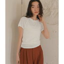 ティティベイト titivate レイヤードキャミソールセットTシャツ (オフホワイト)