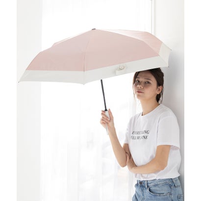 オールウェイグッドタイムニューベーシックストア ALWAYS GOOD TIME NEW BASIC STORE 【晴雨兼用/自動開閉】UV自動開閉安全ストッパー式折たたみ傘/日傘 バイカラー (コットンピンク) オールウェイグッドタイムニューベーシックストア ALWAYS GOOD TIME NEW BASIC STORE 【晴雨兼用/自動開閉】UV自動開閉安全ストッパー式折たたみ傘/日傘 バイカラー (コットンピンク)