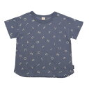 プティマイン petit main 【GOODPRICE冷感】総柄半袖Tシャツ (チャコール)