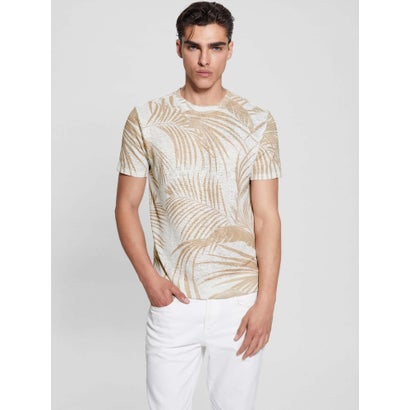 ゲス GUESS SS Gauze Baja Palm Crew (F25S)