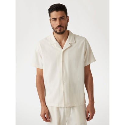 ゲス GUESS SS Baron Textured Knit Shirt (G047)