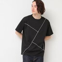 デッサン Dessin ラインTシャツ (ブラック(019))