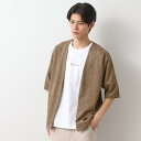 ザ ショップ ティーケー(メンズ) THE SHOP TK(Men) フェイクスウェードアンサンブルカーディガン (トープ(054))