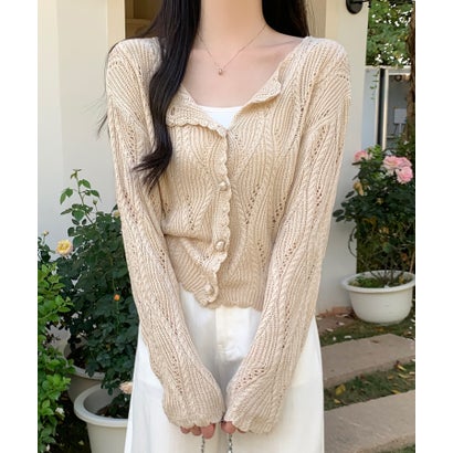 ガーリードール Girly Doll ニット・セーター【韓国ファッション】 （ベージュ）