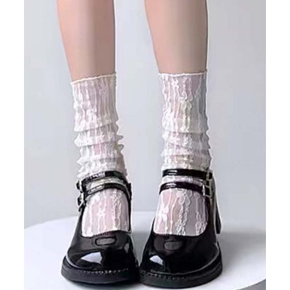 ガーリードール Girly Doll ソックス (ホワイト)