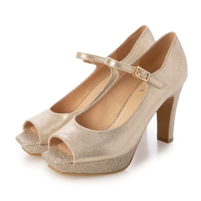 エイゾー EIZO ストラップストームオープンパンプス （GD）