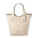 コーチ COACH ハンドバッグ CR168 ハンナ バケットバッグ ショルダー 2WAY レディース (ホワイト)
