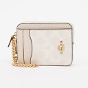 コーチ COACH 小銭入れ CW883 ジップカードケース シグネチャー レディース (ホワイト)(4)