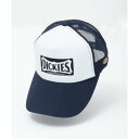 ディッキーズ Dickies ワッペン調刺繍メッシュキャップ (ネイビー)