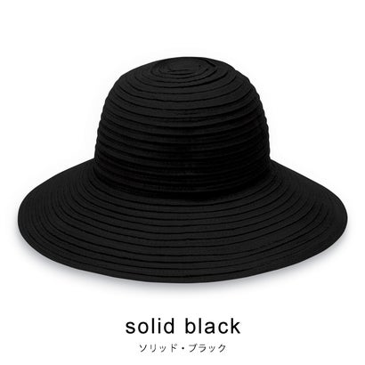 ワラルー・ハット WALLAROO HAT SCRUNCHIE solid black (solid black) ワラルー・ハット WALLAROO HAT SCRUNCHIE solid black (solid black)