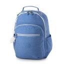 キプリング Kipling SEOUL B4サイズ ノートPC対応バックパック (Cocktail Blue)