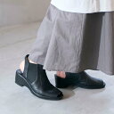 モード エ ジャコモ ディッシィ MODE ET JACOMO D'ICI 【訳あり新品】サイドゴアブーツサンダル (ブラック)