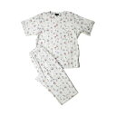 アダバット リラックスウェア アンダーウェア adabat RELAX WEAR / UNDER WEAR 半袖布帛パジャマ (イエロー)