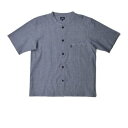 ニューヨーカー ホーム NEWYORKER HOME 半袖前開シャツ (コンシャンブレー)