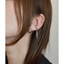 スタイロ styiro ニッケルフリー メタルピアス+イヤカフ+2連イヤカフ 3アイテムset(シルバー)