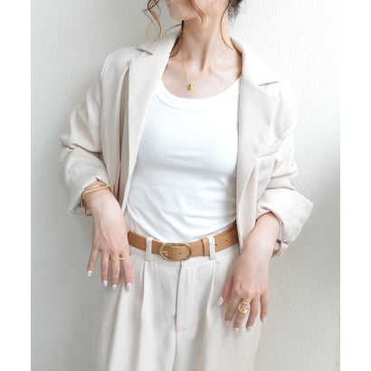 スタイロ styiro 【なめらかタッチ・伸縮性あり】春夏のインナー使いにリブタンクトップ 無地 (ホワイトM) スタイロ styiro 【なめらかタッチ・伸縮性あり】春夏のインナー使いにリブタンクトップ 無地 (ホワイトM)