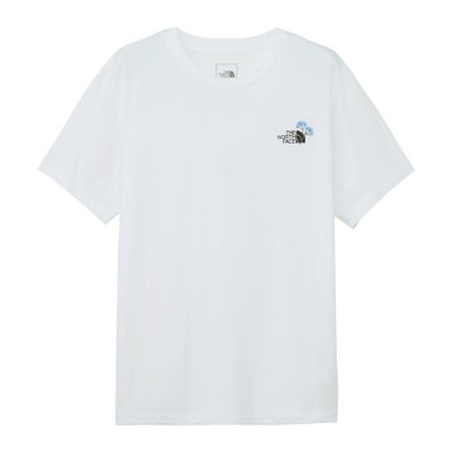 ザ・ノース・フェイス THE NORTH FACE ザ・ノース・フェイス THE NORTH FACE アウトドア ショートスリーブフラワーロゴティー レディース 半袖Tシャツ フラワーロゴ ネモ （W ホワイト）