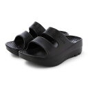 テリック TELIC サンダル メンズ レディース ダブル ストラップ テリック W-STRAP 厚底 スライド (ブラック)
