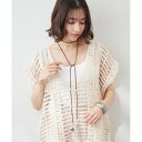 ナイスクラップ NICE CLAUP 【ethnic mood】スエードチョーカーネックレス (BR)