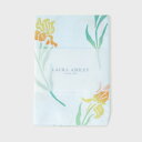 ローラ アシュレイ LAURA ASHLEY 【日本製/ギフトにおすすめ!】ホーリングアイリス柄 注染手ぬぐい (ブルー(191))