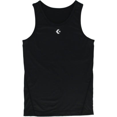 コンバース CONVERSE コンバース CONVERSE バスケット ウィメンズコンプレッションインナー バスケットボール 肌着 インナーシャツ 練習 学生 部活動 サ （1900 ブラック）