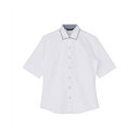 トーキョーシャツ TOKYO SHIRTS 【透け防止】 ワイド 五分袖 形態安定 レディースシャツ (ホワイト)