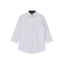 トーキョーシャツ TOKYO SHIRTS 【透け防止】 ワイド 七分袖 形態安定 レディースシャツ (ラベンダー)