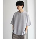 マックハウス Mac-House リネンライクTシャツ (グレー)