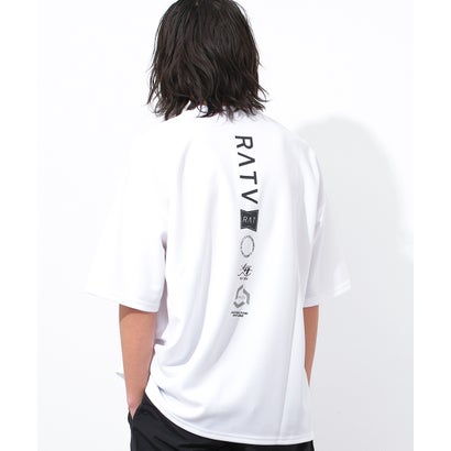 ラット エフェクト RAT EFFECT 水陸両用UVカットラッシュガード半袖TシャツA （F）