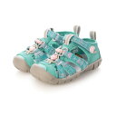キーン KEEN キッズ サンダル 水陸両用 SEACAMP II CNX シーキャンプ 1030802 (ターコイズブルー)