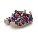 キーン KEEN キッズ サンダル 水陸両用 花柄 SEACAMP II CNX シーキャンプ 1030806 (パープル系その他)
