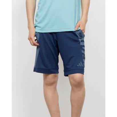 アディダス adidas メンズ ジャージハーフパンツ M COOL ショーツ AP KB3078 （ダークブルー/プリラブドインク）