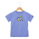 プティマイン petit main 【Disney】モチーフキャラ半袖Tシャツ (パープル)