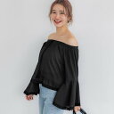 コカ coca レースクロップドブラウス (Black)