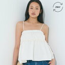 コカ coca ポプリン 2wayベアトップス (White)