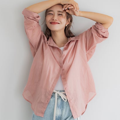 コカ coca ガーゼシャツ （Dk.pink）のサムネイル