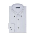 トーキョーシャツ TOKYO SHIRTS ボタンダウン 長袖 形態安定 ワイシャツ (グレー)