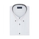トーキョーシャツ TOKYO SHIRTS 【透け防止・大きいサイズ】 ボタンダウン 半袖 形態安定 ワイシャツ (ホワイト)