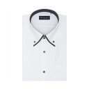 トーキョーシャツ TOKYO SHIRTS 【透け防止】 ボットーニ 半袖 形態安定 ワイシャツ (ホワイト)
