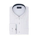 トーキョーシャツ TOKYO SHIRTS 【ストレッチ・大きいサイズ】 ワイド 長袖 形態安定 ニットシャツ (ブルー)