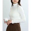 セットアップセブン SETUP7 UVボトルネック長袖Tシャツ GLR (オフホワイト)