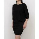 フェイズ エイト Phase Eight Becca Batwing Knitted Dress (Black)