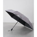 セットアップセブン SETUP7 PU軽量グレンチェック自動開閉 UVカット 晴雨兼用 折りたたみ傘 23577 CLIR (グレー系その他)